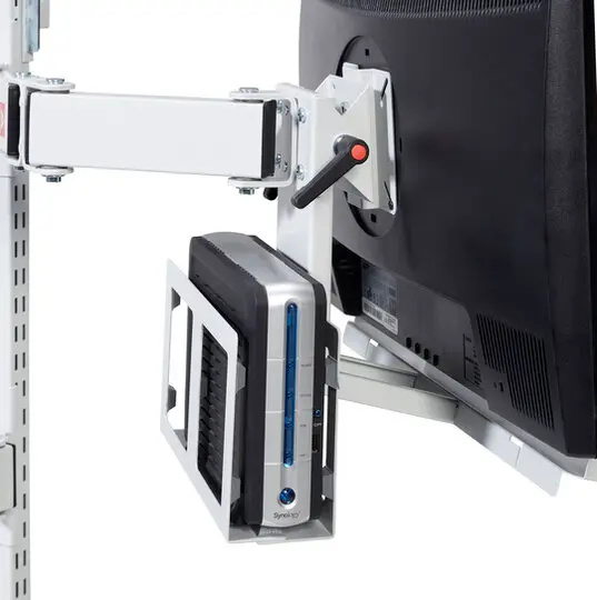 Schmaler PC-Halter