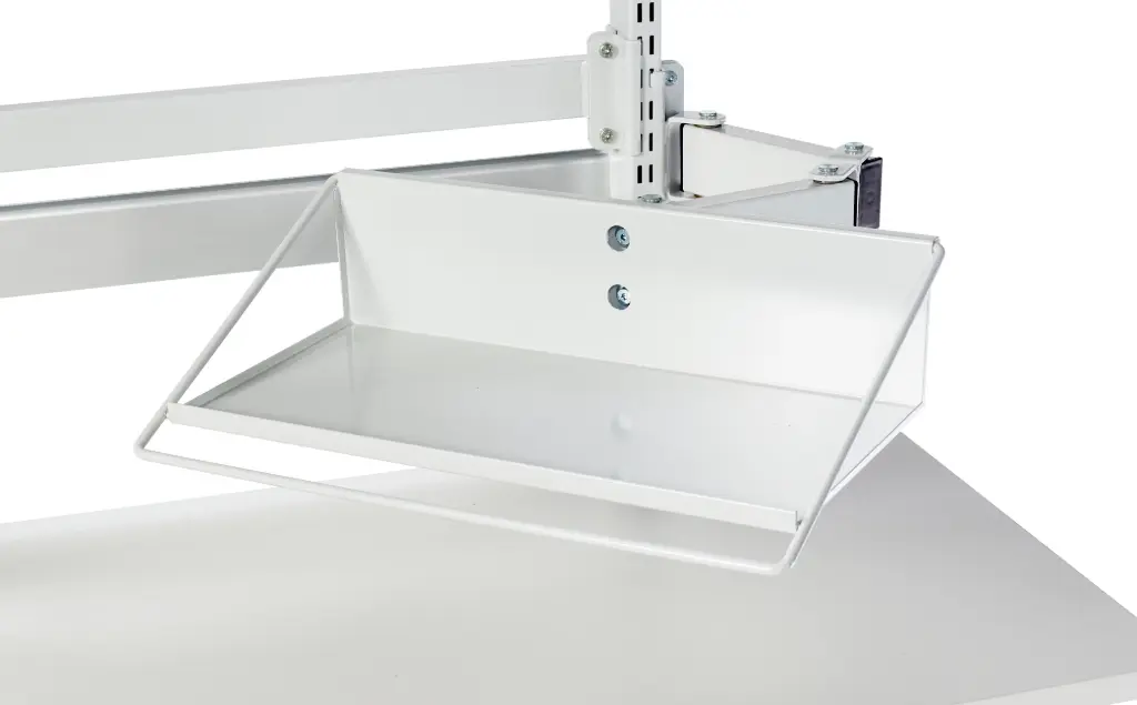 Geräteablage mit kleinem Doppelarm