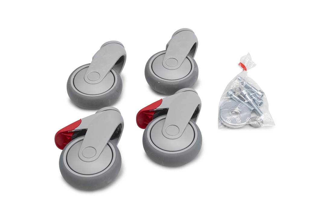 Rollensatz für Rollenständer für Verpackungsmaterial 