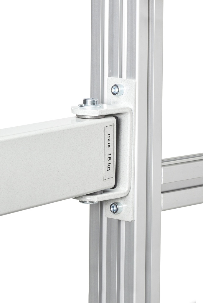 Befestigung Rasterrohr 