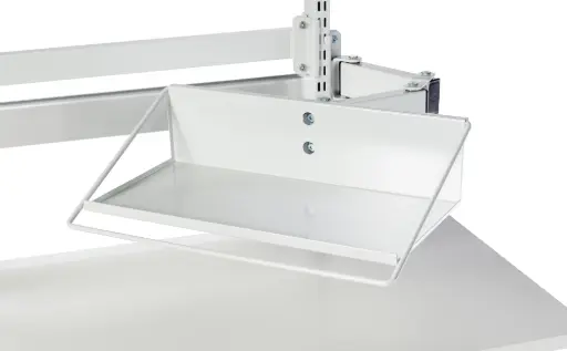 Geräteablage mit kleinem Doppelarm