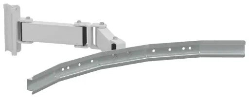 [207592949002P] Gebogene Aufhängeleiste mit Schwenkarm